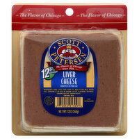 Scott Petersen Liver Cheese, Wrapped in Pork Fat, 12 Ounce