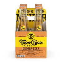 Topo Chico Mixer, Ginger Beer, 4 Each