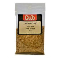 Cub Mustard Seed Whole, 3 Ounce