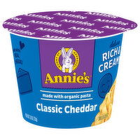 Annie's Shells & Chesse, Classic Cheddar, 2.6 Ounce