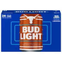Bud Light Longhorns Beer, 24 Each