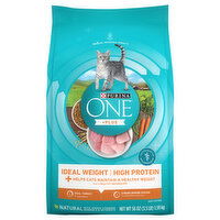 Purina One One +Plus Cat Food, Ideal Weight, High Protein, Adult, 56 Ounce