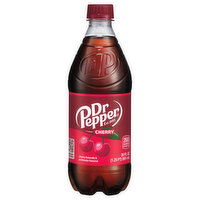 Dr Pepper Soda, Cherry, 20 Fluid ounce