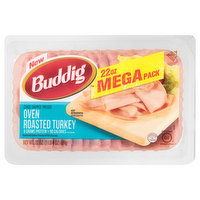 Buddig Turkey, Oven Roasted, Mega Pack, 22 Ounce