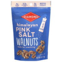 Diamond of California Himalayan Pink Salt Walnuts, 4 Ounce