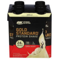 Gold Standard Protein Shake, Vanilla, 4 Each