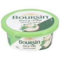 Boursin Cheese Spread Alternative, Dairy-Free, Garlic & Herbs, 6 Ounce