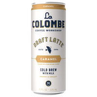 La Colombe Cold Brew, with Milk, Draft Latte, Caramel, 11 Fluid ounce
