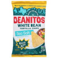 Beanitos Tortilla Chips, Sea Salt, White Bean, 5 Ounce