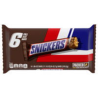 Snickers Bars, Full Size, 6 Each