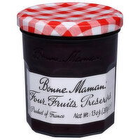 Bonne Maman Four Fruit Preserves, 13 Ounce