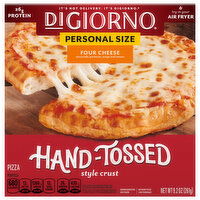 DiGiorno Pizza, Four Cheese, Style Crust, Hand-Tossed, Personal Size, 9.2 Ounce