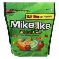 Mike And Ike Candy, Original Fruits, 28.8 Ounce