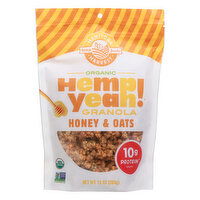 Hemp Yeah Granola, Organic, Honey & Oats, 10 Ounce
