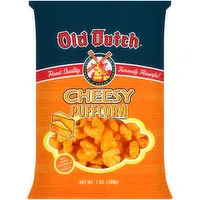 Old Dutch Cheesy Puffcorn Popcorn, 7 Ounce