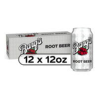 Barq's Root Beer Soda Soft Drink, 12 Each