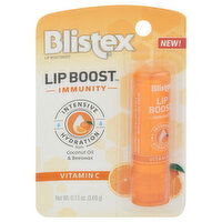 Blistex Lip Boost Lip Moisturizer, Immunity, Vitamin C, 0.13 Ounce