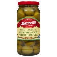 Mezzetta Whole Olives, Spanish Queen, 10 Ounce