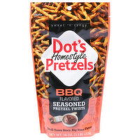 Dot's Homestyle Pretzels Pretzel Twists, Seasoned, BBQ Flavored, 16 Ounce