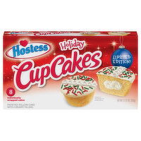 Hostess Holiday Cupcakes, 8 Each