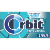 Orbit ORBIT Gum Wintermint Sugar Free Chewing Gum, 14 Each