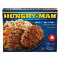 Hungry-Man Grilled Beef Patty, 15 Ounce