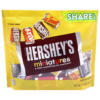 Hershey's Candy, Chocolate, Miniatures, Share Pack, 10.4 Ounce