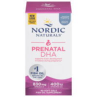 Nordic Naturals Prenatal DHA, Soft Gels, 90 Each