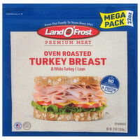 Land O'Frost Turkey Breast, Oven Roasted, Mega Pack, 22 Ounce