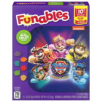 Funables Fruit Flavored Snacks, Paw Patrol, 10 Each