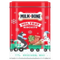 Milk-Bone Dog Snacks, Holiday Biscuits, 24 Ounce