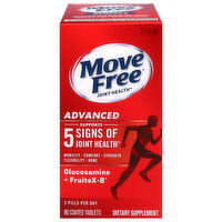 Move Free Advanced Coated Tablets Glucosamine + FruiteX-B, 80 Each