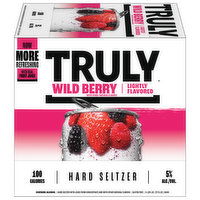 Truly Hard Seltzer, Wild Berry, 6 Each