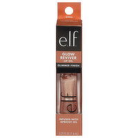 e.l.f. Lip Oil, Glow Reviver, Glimmer Finish, Crystal Baller, 0.25 Fluid ounce