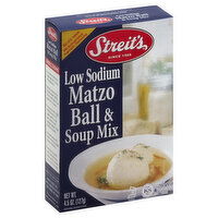 Streit's Matzo Ball & Soup Mix, Low Sodium, 4.5 Ounce