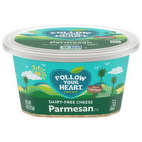 Follow Your Heart Cheese, Dairy-Free, Parmesan Style, 4 Ounce