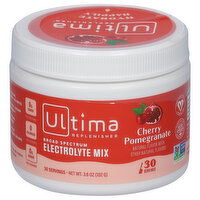 Ultima Replenisher Electrolyte Mix, Broad Spectrum, Cherry Pomegranate, 3.6 Each