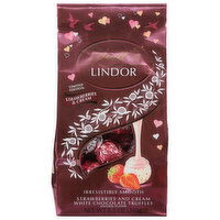 Lindt Lindor White Chocolate Truffle, Strawberries and Cream, 8.5 Ounce