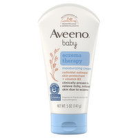 Aveeno Baby Moisturizing Cream, Eczema Therapy, 5 Ounce