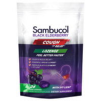 Sambucol Cough Relief, Black Elderberry, Lozenge, 24 Each