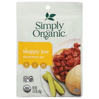 Simply Organic Seasoning Mix, Sloppy Joe, 1.41 Ounce