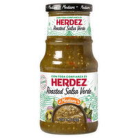 Herdez Roasted Medium Salsa Verde, 15.7 Ounce