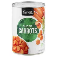 Essential Everyday Carrots, Sliced, 14.5 Ounce