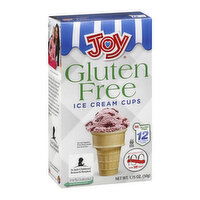 Joy Ice Cream Cups, Gluten Free, 12 Each