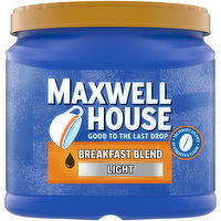 Maxwell House Breakfast Blend Light Roast Ground Coffee, 25.6 Ounce