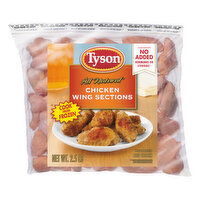 Tyson Chicken Wing Sections (Frozen), 2.5 Pound