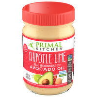 Primal Kitchen Mayonnaise, Real, Chipotle Lime, 12 Fluid ounce