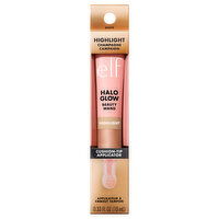 e.l.f. Champagne Halo Glow Highlight, 0.33 Fluid ounce
