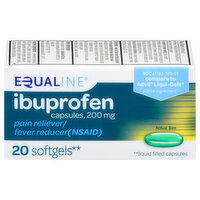 Equaline Softgels 200 mg Ibuprofen, 20 Each