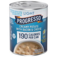 Progresso Light Creamy Potato with Bacon & Cheese Soup, 18.5 Ounce